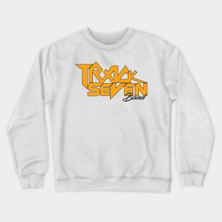 Orange Track Seven Band logo Crewneck Sweatshirt